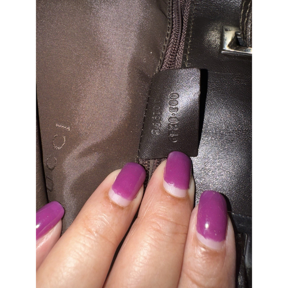 GUCCI GG Monogram Canvas Drawstring Backpack Rucksack - Picture 15 of 16